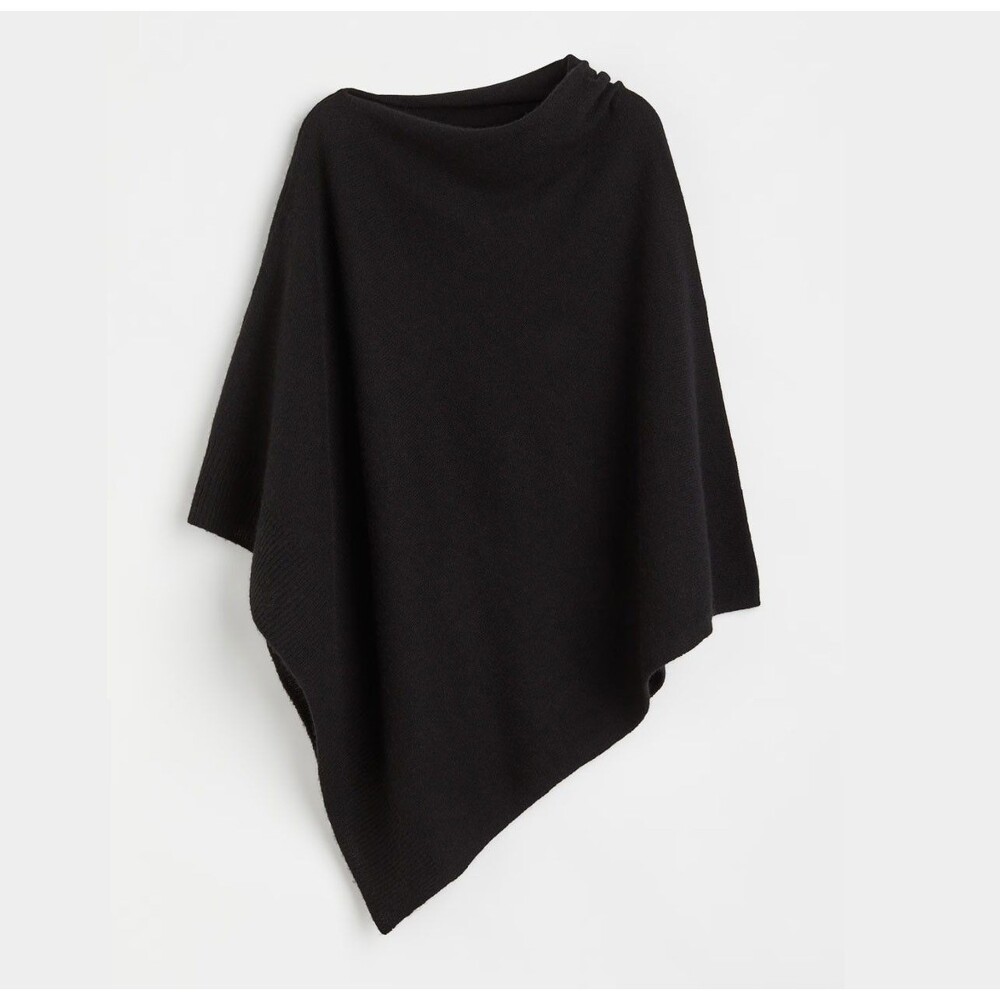 Venini - Women's Corner-Cashmere Poncho OS